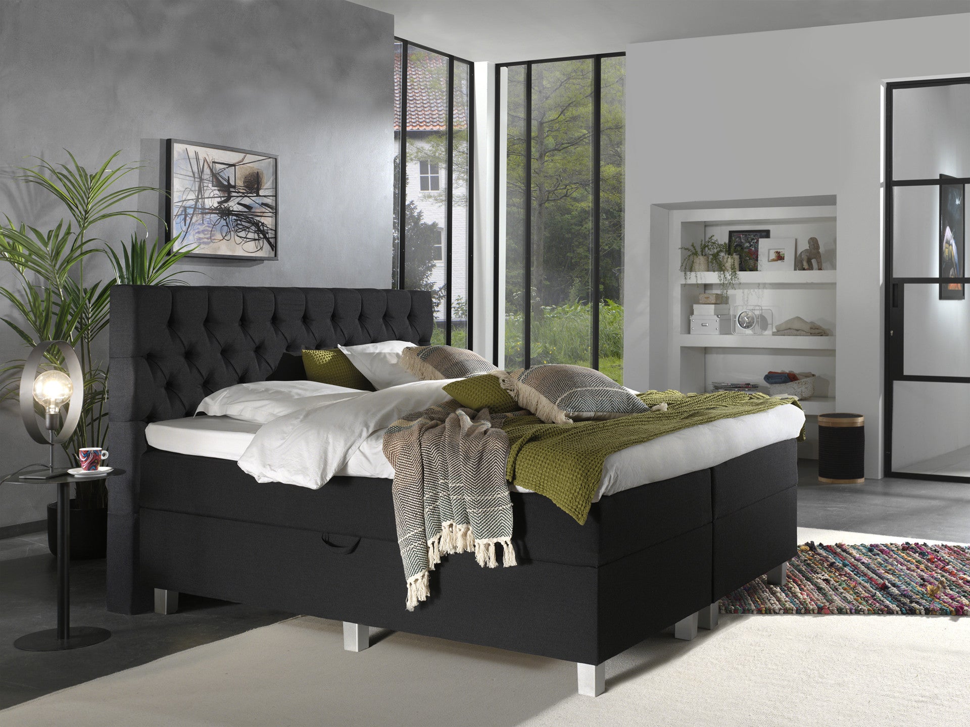 2 persoons boxspring kopen? SALE BudgetBed.nl