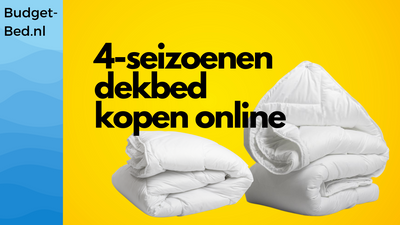Wil je online een 4-seizoenen dekbed kopen?