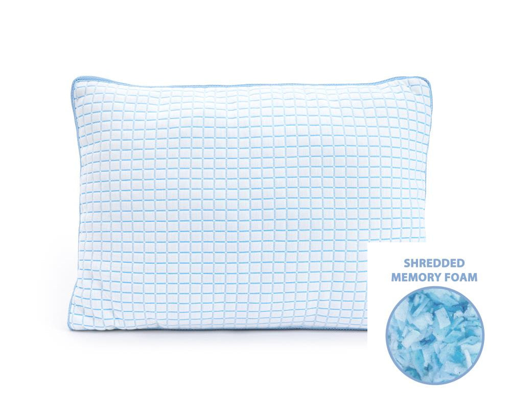 3D Blue Cell Memory Foam Hoofdkussen