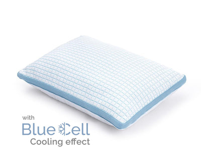 3D Blue Cell Memory Foam Hoofdkussen