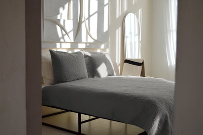 Bedsprei incl. 2 kussenslopen - Silver - Flowers