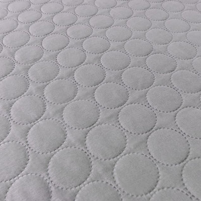 Bedsprei  incl. 2 kussenslopen - Silver - Circles