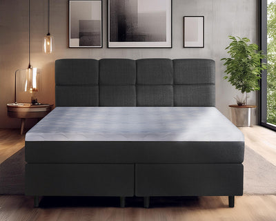 Valentina Boxspringset - Antraciet