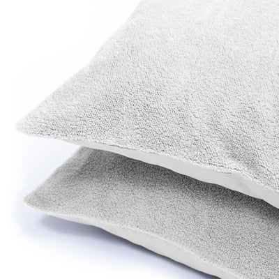 Teddy Kussenslopen Grijs - 2-pack