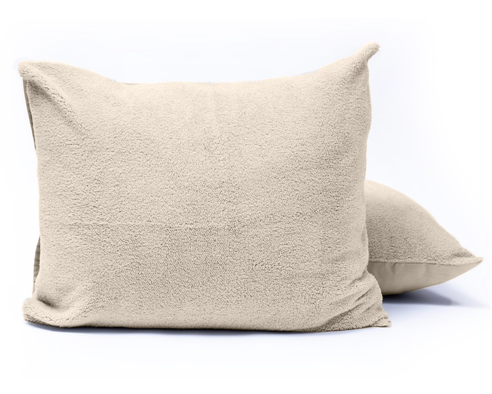 Teddy Kussenslopen Crème - 2-pack