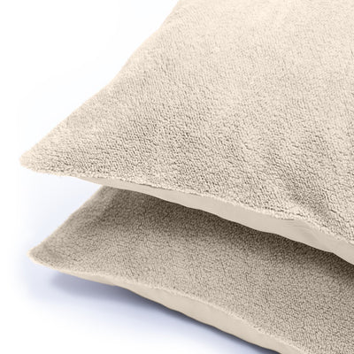 Teddy Kussenslopen Crème - 2-pack