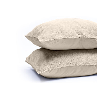Teddy Kussenslopen Crème - 2-pack