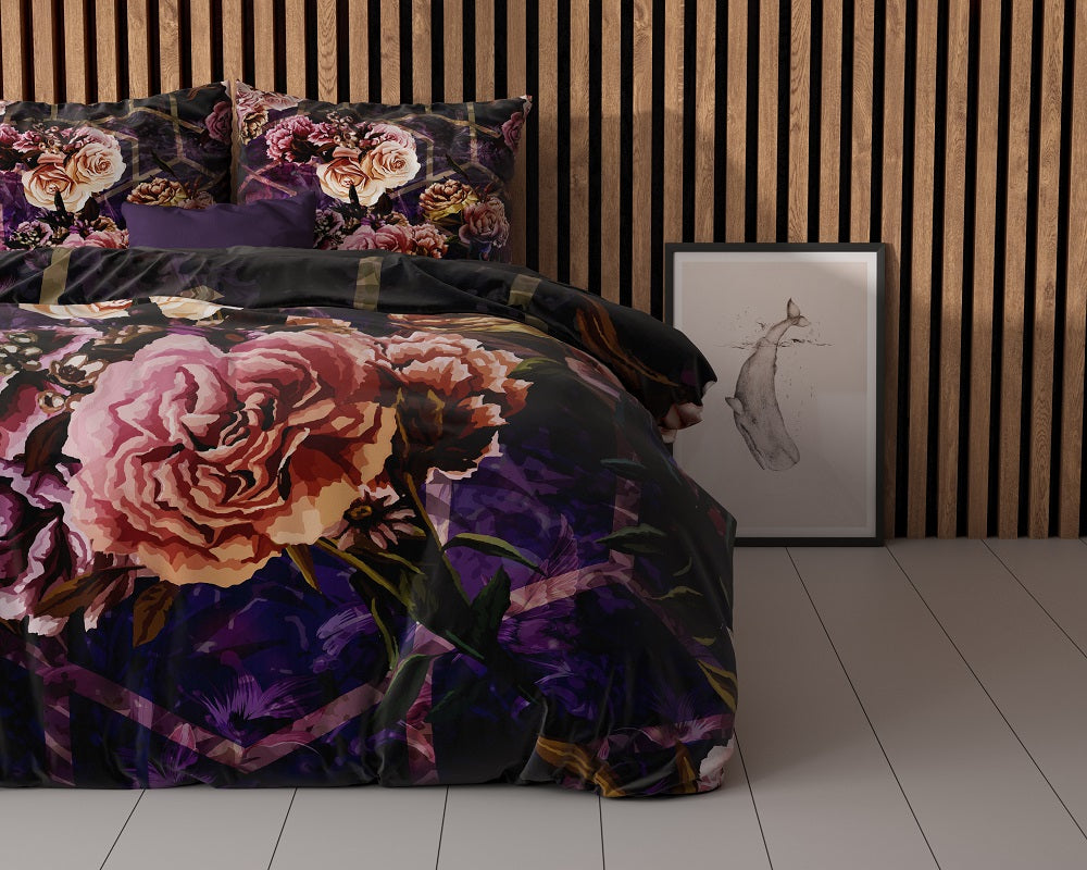 Marise Dekbedovertrek Micropercal - Paars