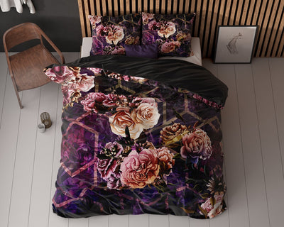 Marise Dekbedovertrek Micropercal - Paars