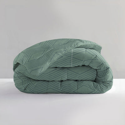 All-in one Lazy dekbed incl. kussenslopen - Dorian - Groen