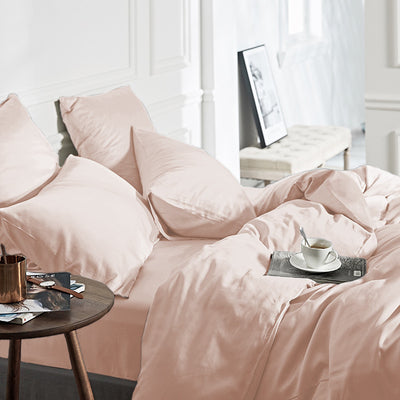 Dekbedovertrek 100% Bamboo - Blush Roze