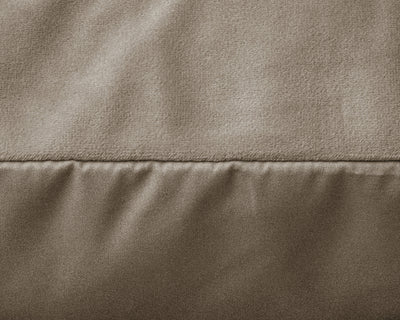 Velvet Kussenslopen Taupe - 2-pack