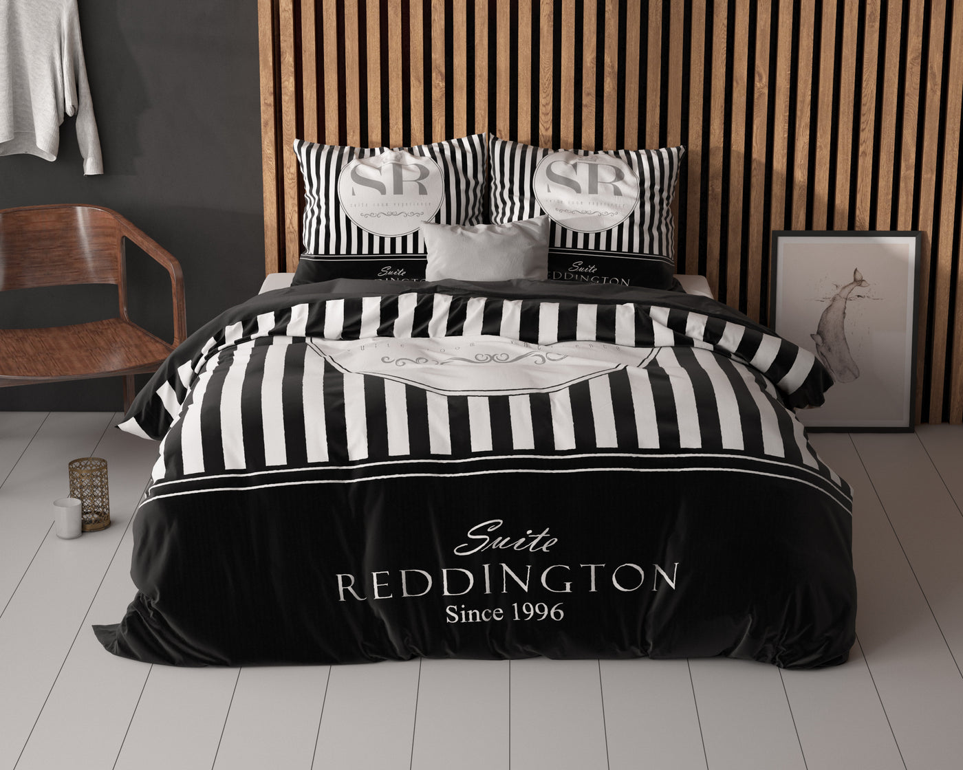 Reddington Dekbedovertrek - Zwart
