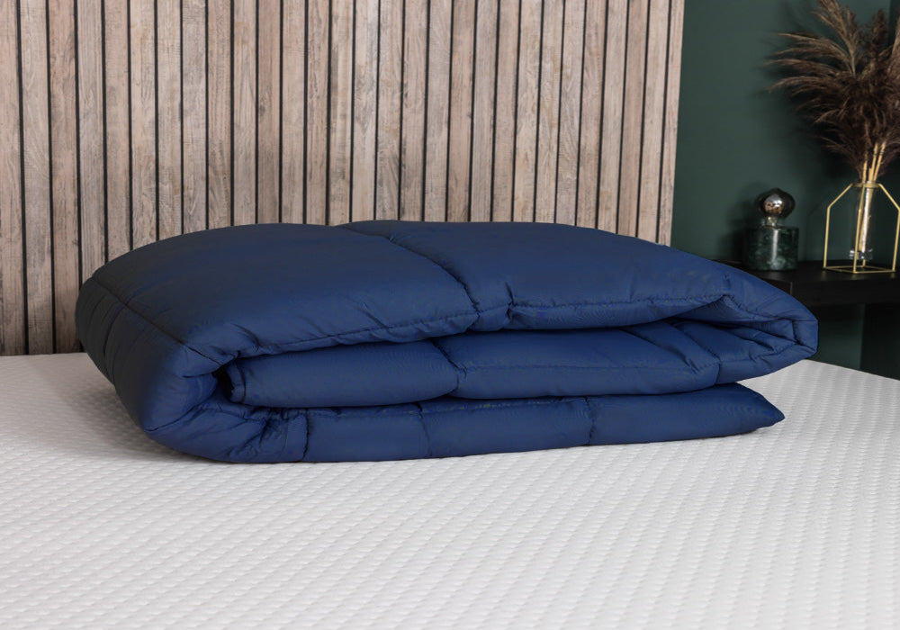 Felman 2-in-1 Wasbaar Dekbed - Navy