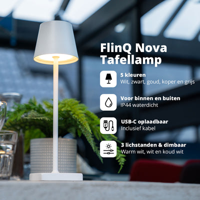 Nova Oplaadbare Tafellamp