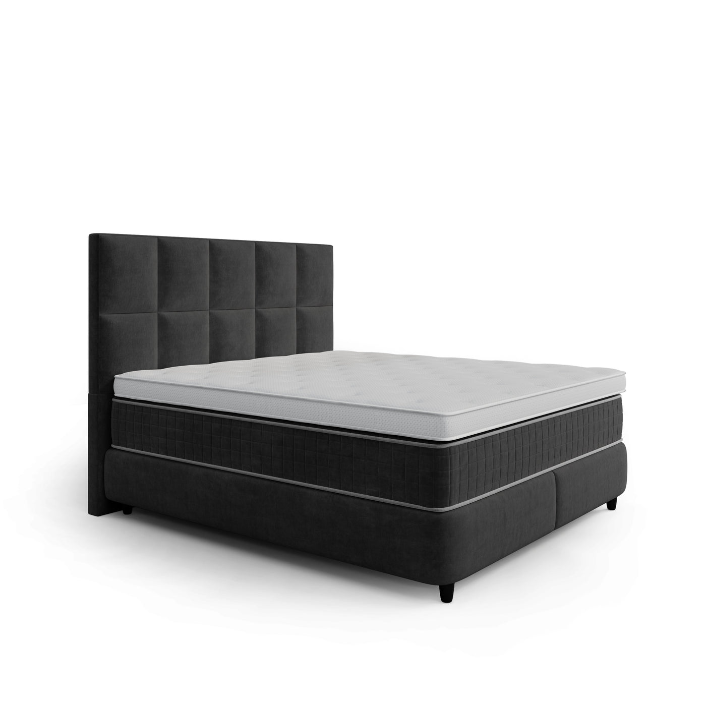 Dreamhouse Neroli Boxspring met Opbergruimte - Zwart