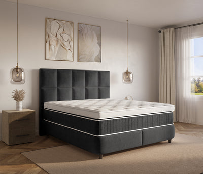 Dreamhouse Neroli Boxspring met Opbergruimte - Zwart