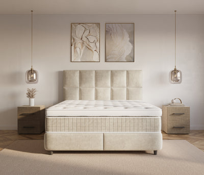 Dreamhouse Neroli Boxspring met Opbergruimte - Beige