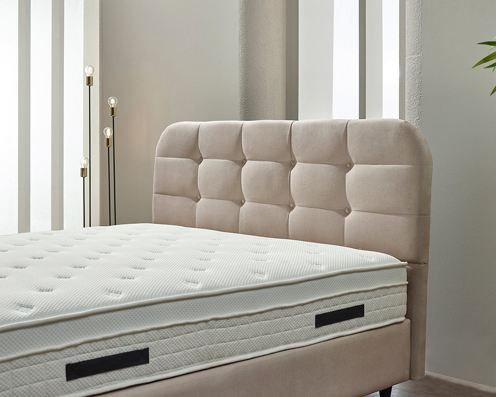 Rondo Boxspring met opbergruimte - Beige