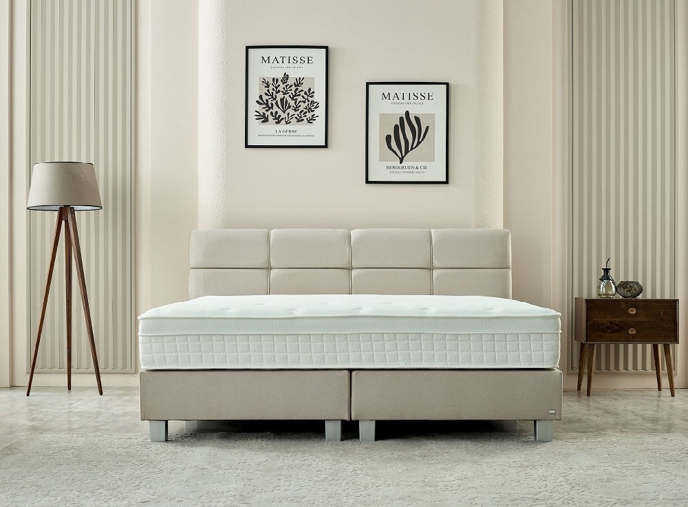 Vida Basic Boxspring - Beige