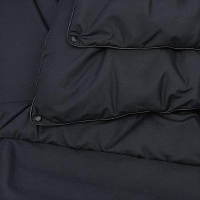 Lazy Partnerdekbed Zwart - 2-in-1 Dekbed met overtrek