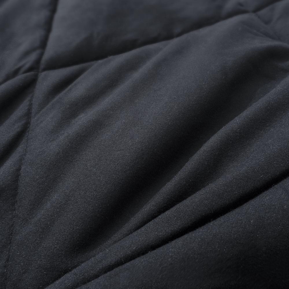 Lazy Partnerdekbed Zwart - 2-in-1 Dekbed met overtrek