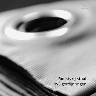 Verduisterend & isolerend gordijn - Lichtgrijs