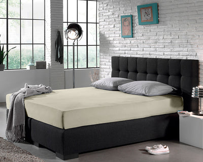 Hotel Hoeslaken Katoen - Creme - Budget-Bed.nl