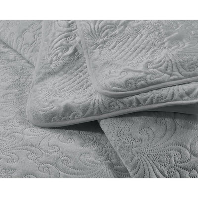Velvet Clara Bedsprei - Grijs - Budget-Bed.nl