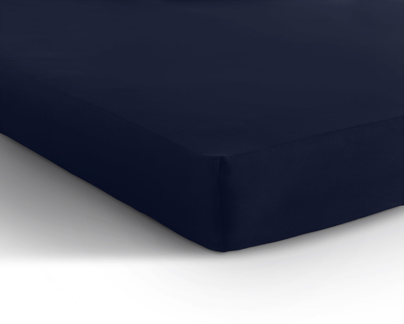 Hoeslaken Enkel Jersey - Indigo Blauw