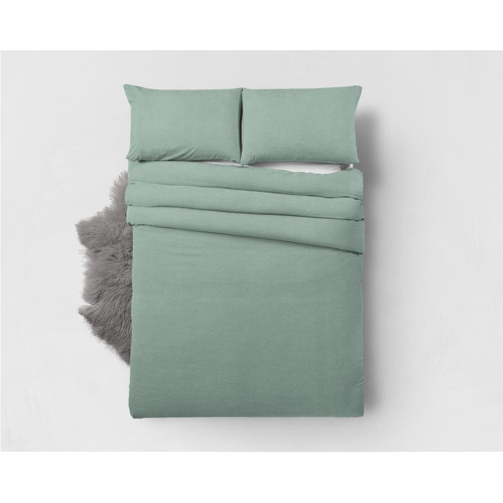 Bamboo Touch Dekbedovertrek - Pastel Groen - Budget-Bed.nl