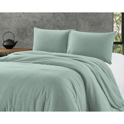 Bamboo Touch Dekbedovertrek - Pastel Groen - Budget-Bed.nl