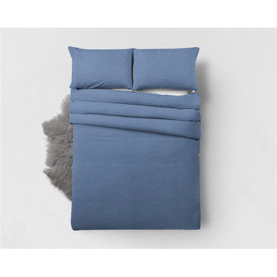 Bamboo Touch Dekbedovertrek - Blauw - Budget-Bed.nl