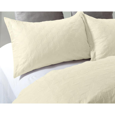 Chrone Bedsprei - Creme - Budget-Bed.nl