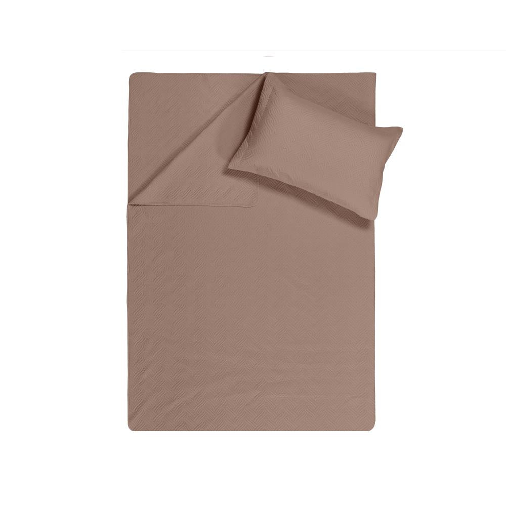 Wave Bedsprei - Taupe