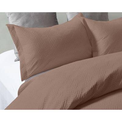 Wave Bedsprei - Taupe