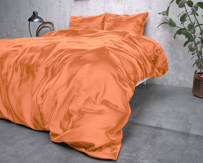 Beauty Skin Care Dekbedovertrek - Micropercal - Pastel Oranje