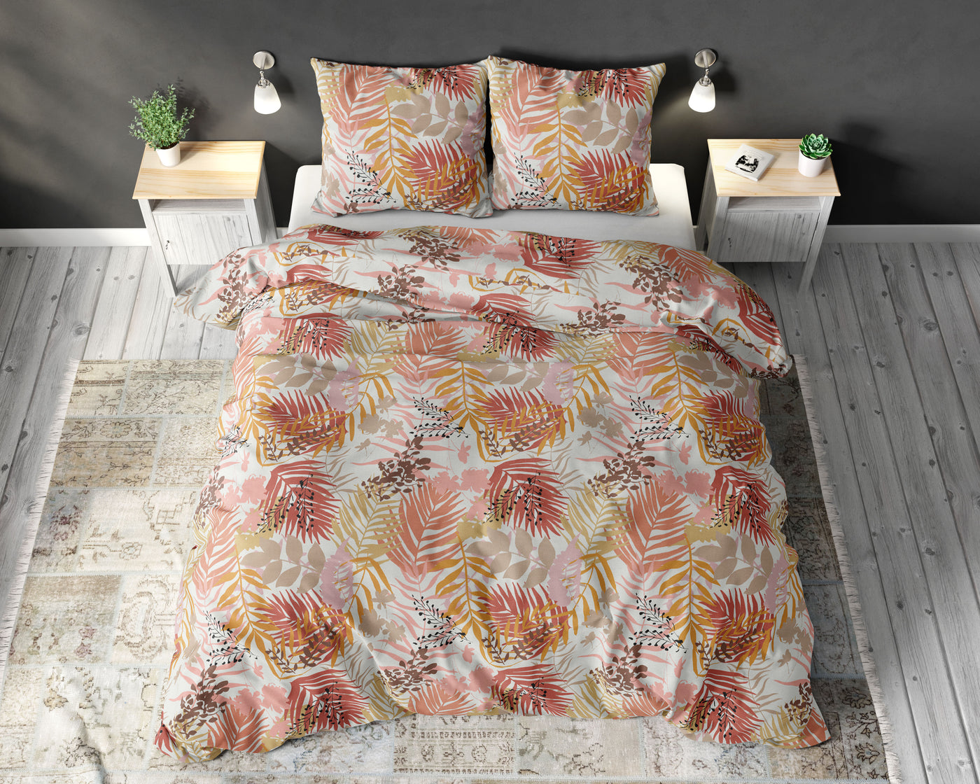 Defne Dekbedovertrek Katoen - Crème - Budget-Bed.nl