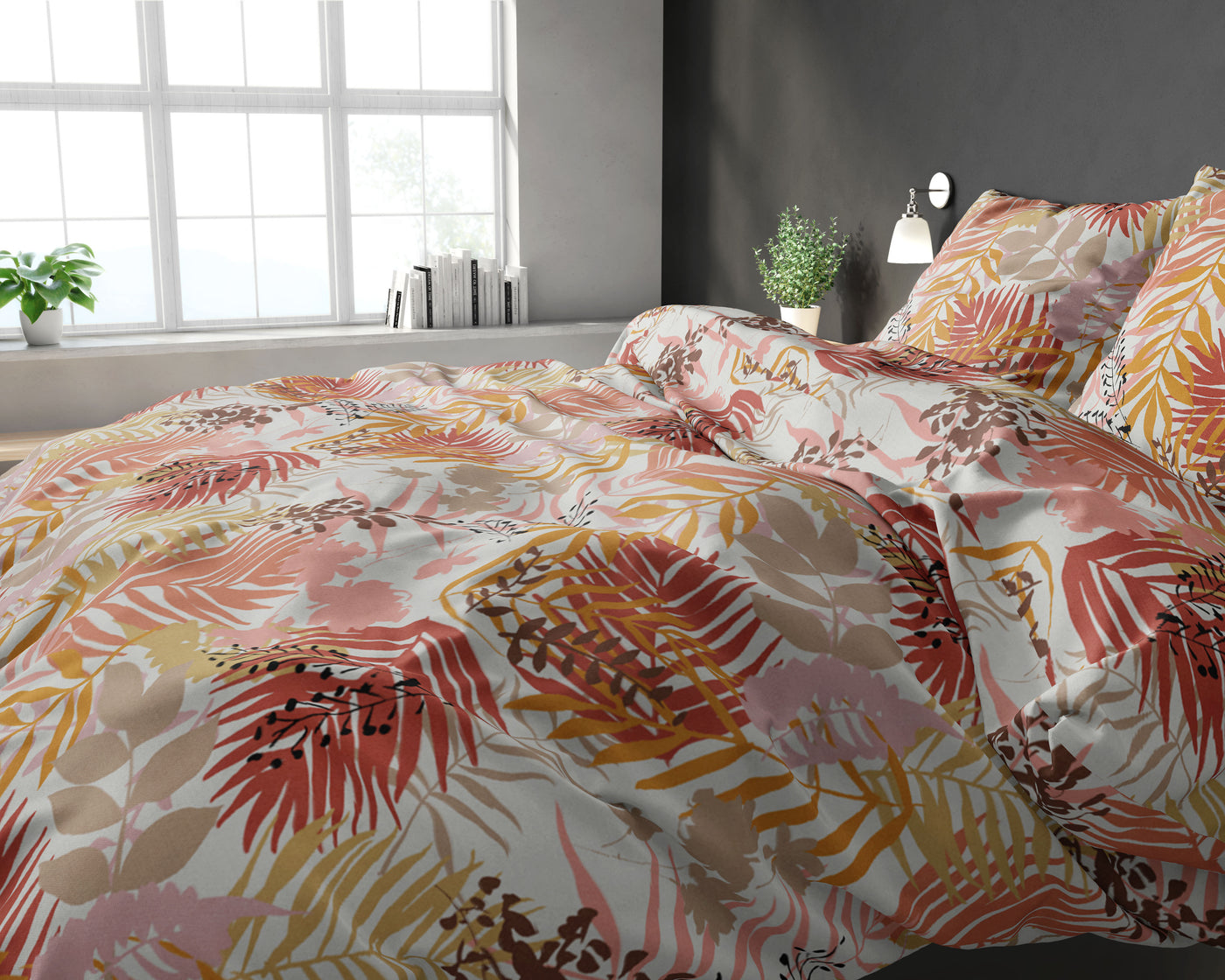 Defne Dekbedovertrek Katoen - Crème - Budget-Bed.nl