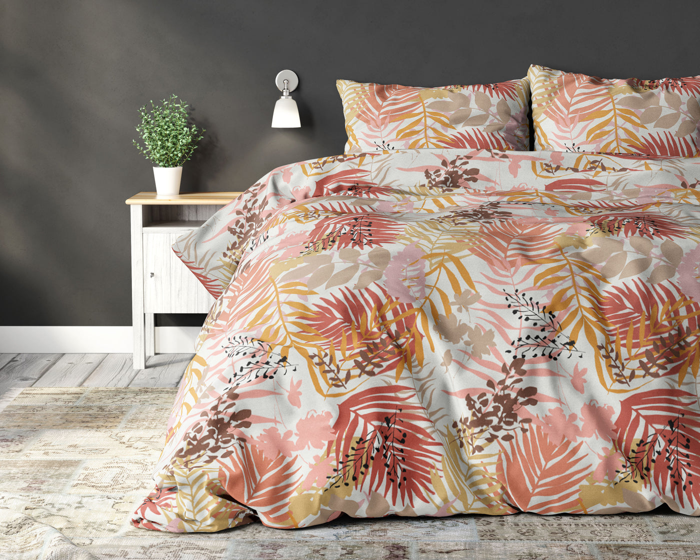 Defne Dekbedovertrek Katoen - Crème - Budget-Bed.nl