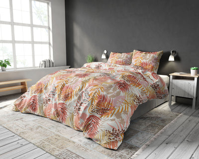 Defne Dekbedovertrek Katoen - Crème - Budget-Bed.nl