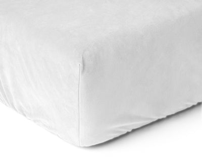 Hoeslaken Velvet - Wit