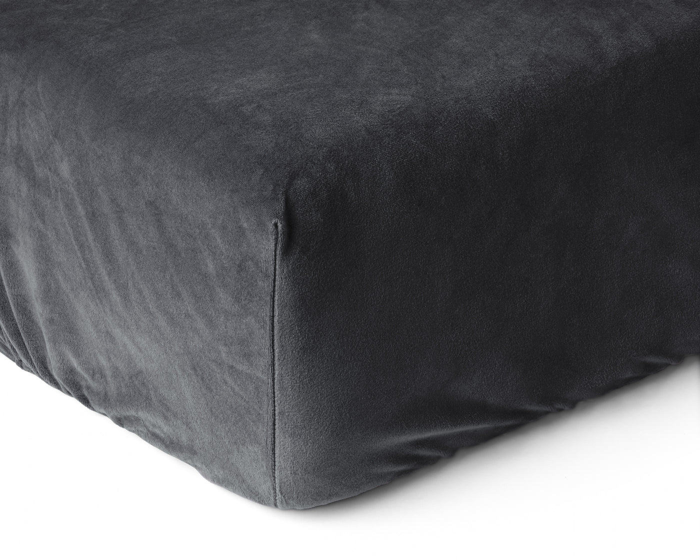 Hoeslaken Velvet - Antraciet
