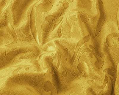 Embossed Velvet Sultan Dekbedovertrek - Goud