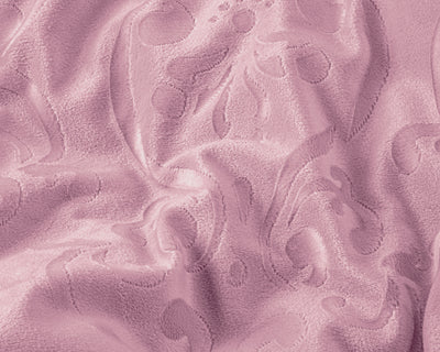 Embossed Velvet Sultan Dekbedovertrek - Roze