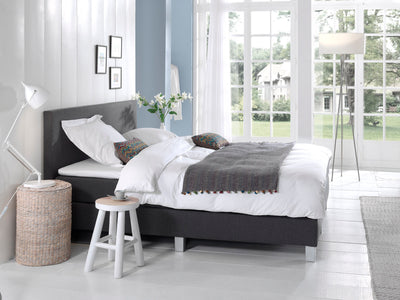 Falco Comfort Boxspring - Antraciet