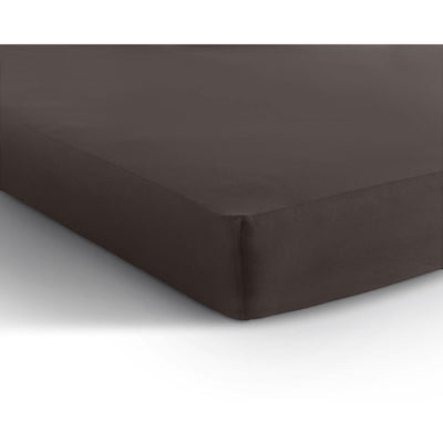 Hoeslaken Dubbel Jersey - Deep Taupe - Budget-Bed.nl