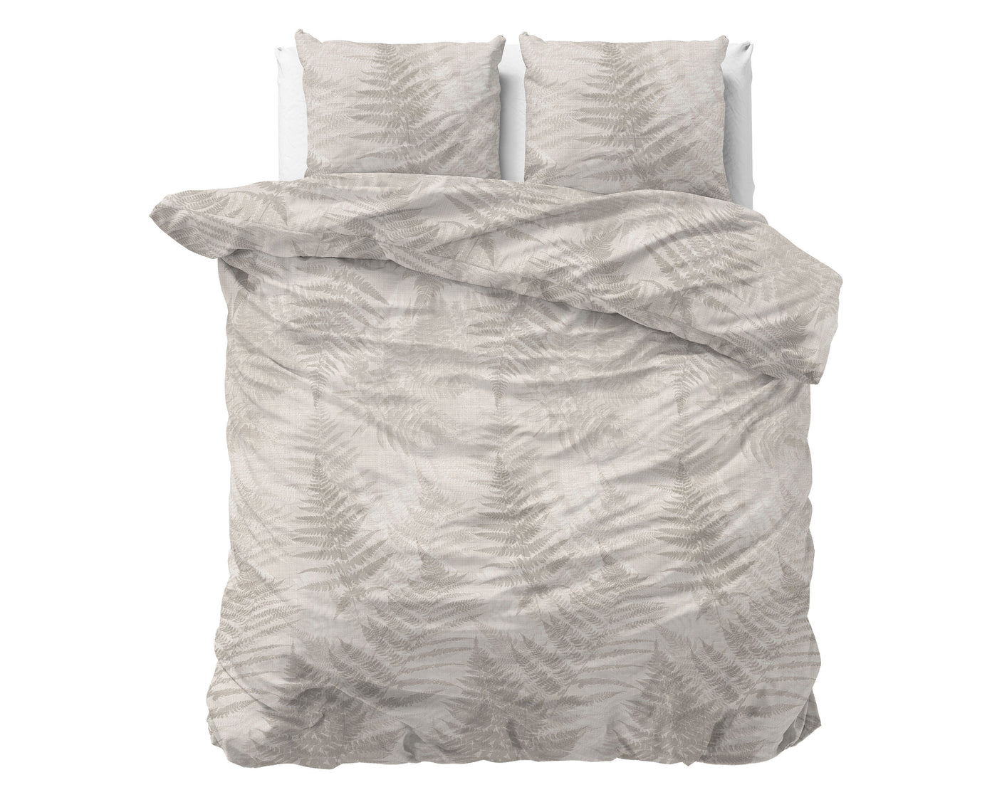 Finn Dekbedovertrek Flanel (Warm) - Taupe