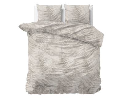 Finn Dekbedovertrek Flanel (Warm) - Taupe