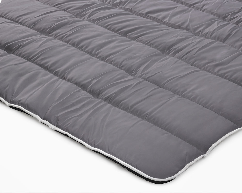 Lazy Dekbed All Year - Zwart/Antraciet
